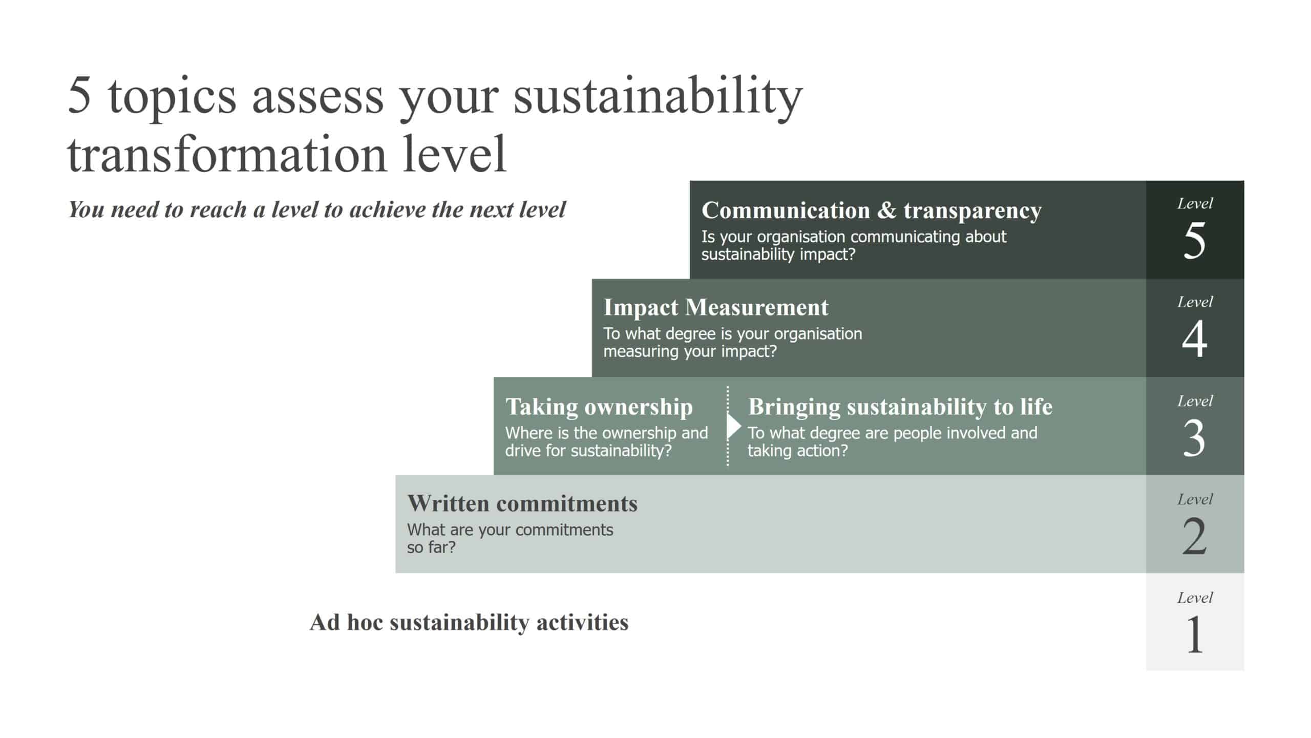 Figure 1: Overview of Mannaz Sustainability Transformation Index